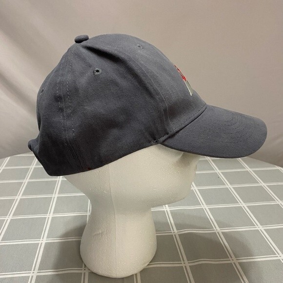 Coors Light Beer Grey Baseball Cap Colorado Mountains Embroidered Snap Back Hat - Picture 2 of 6